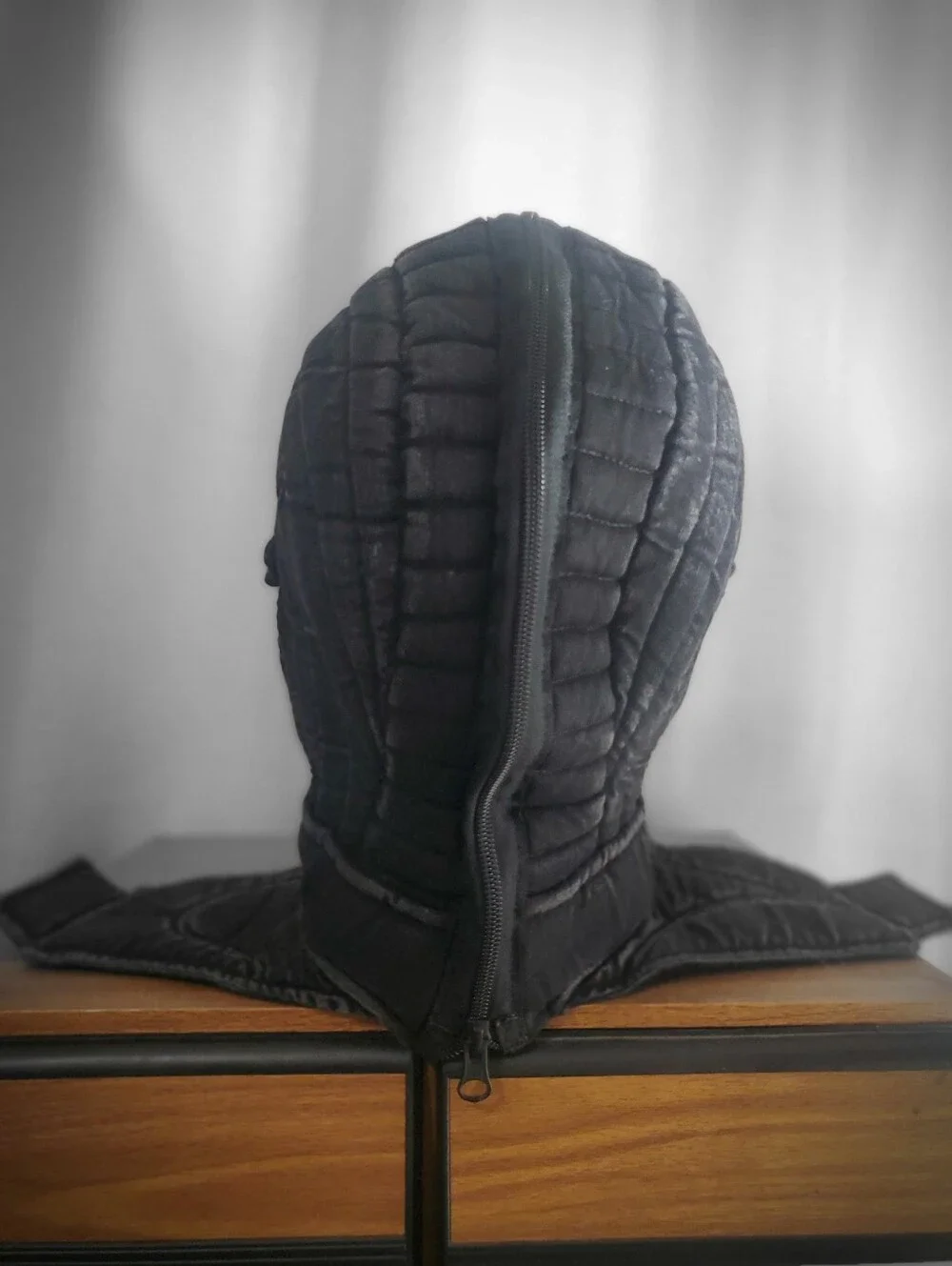 Demobaza Full Cloth Head Mask With Built In Glasses Zipper
